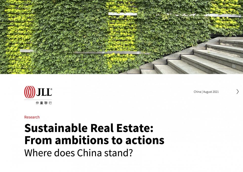 Sustainable Real Estate: From ambitions to actions