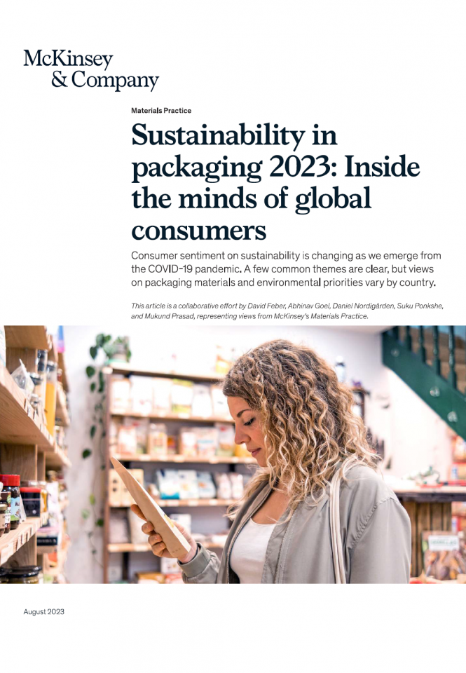Sustainability in packaging 2023: Inside the minds of global consumers