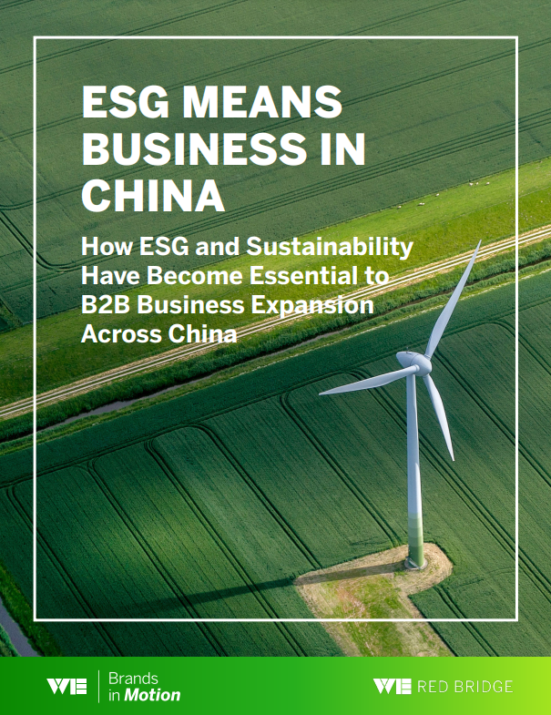ESG Imperative for B2B Success in China